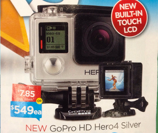 Illustration for article titled GoPro Hero 4 Rumors: 30 Fps 4K Video Capture and Touch LCD Coming Soon